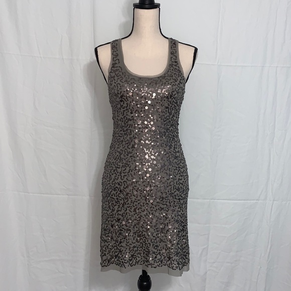 Max Studio Dresses & Skirts - Silver Sequin Dress